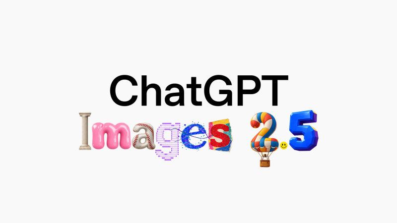ChatGPT Images 2.5 accélère les retouches et ajoute Sketch